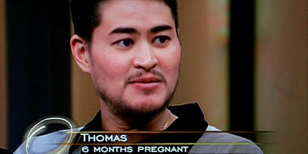 ØNSKET SEG BARN: Thomas Beatie avslørte på Oprah Winfrey i april at han var gravid.