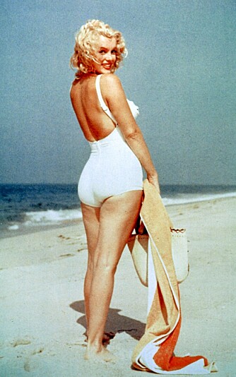 50-TALLETS PIN-UP: Marilyn Monroe spilte i flere filmer, men er nok mest berømt for sin sexappeal.