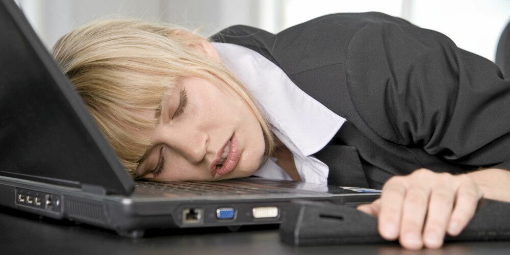 SØVNIG: MAngel på søvn gjør deg trøtt og uopplagt i løpet av dagen.