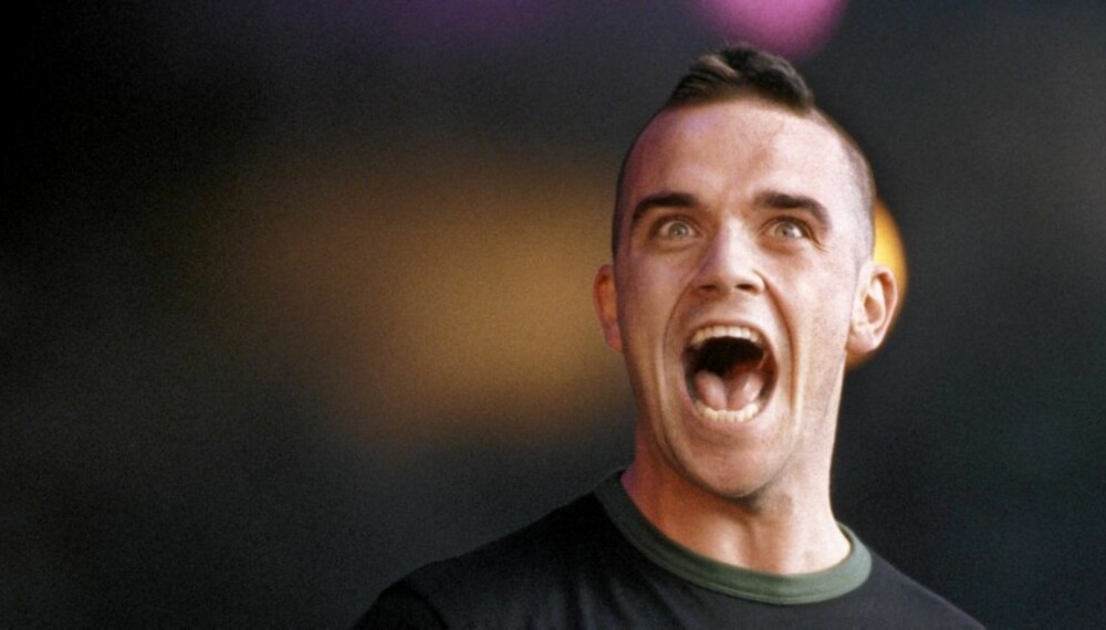 GAL OG GUDBENÅDET: Robbie Williams har alltid vært en villmann når det kommer til dop og damer.
