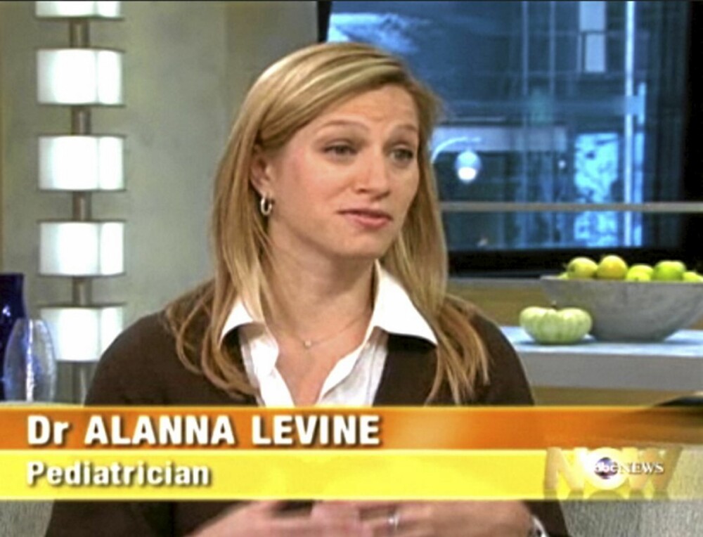 ADVARER: Dr. Alanna Levine snakker om den nye amerikanske undersøkelsen på ABC News.