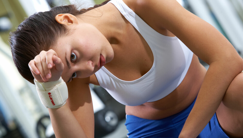 DROPPE TRENINGEN?: Føler du ikke for trening, bør du egentlig la være. ILLUSTRASJONSFOTO: Colourbox DROPPE TRENINGEN?: Føler du ikke for trening, bør du egentlig la være. ILLUSTRASJONSFOTO: Colourbox