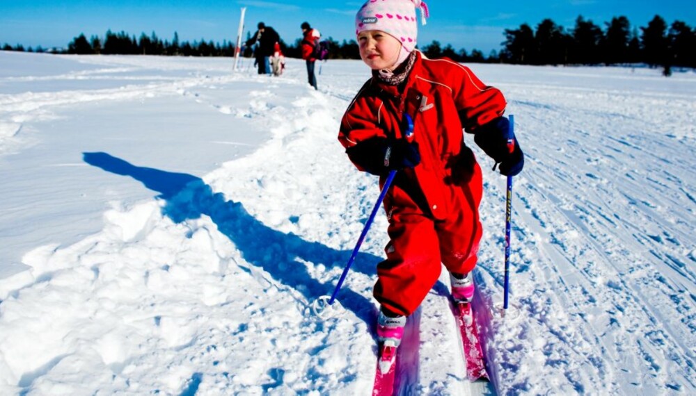 FINT PÅ FJELLET: Flott skiføre er meldt både bortover og nedover i jula. Men du må ut av Oslo-gryta for å oppleve store snømengder.