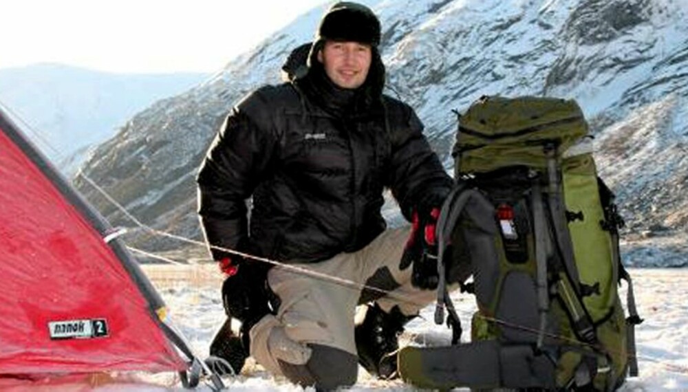 NORSK NATUR: Morten elsker den norske naturen, og gleder seg til å leve id en i fire måneder.