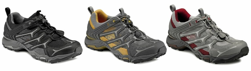 TURSKO: Ecco Fast Trail hikingsko for herrer.