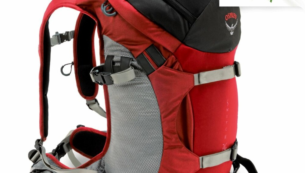 OFFPIST-SEKK: Osprey Switch 36 er laget for nedoverbakke, vinter og ski. OFFPIST-SEKK: Osprey Switch 36 er laget for nedoverbakke, vinter og ski.