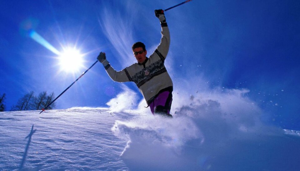 ALPENE I FEBRUAR: Du kan fly billig både til Chambéry og Salzburg og derfra ta deg videre med leiebil til en rekke flotte skisteder i alpene.