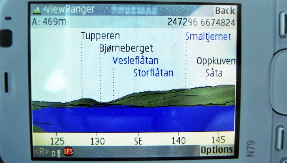 ViewRanger GPS til Nokia
