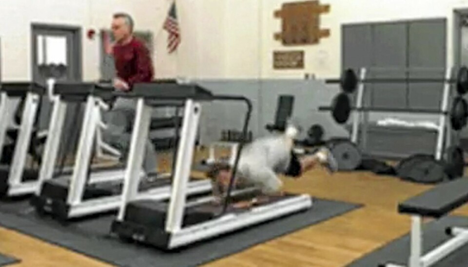 GALT: Er du en av dem som mener at trening er en risikosport? Se hvor galt det kan gå.