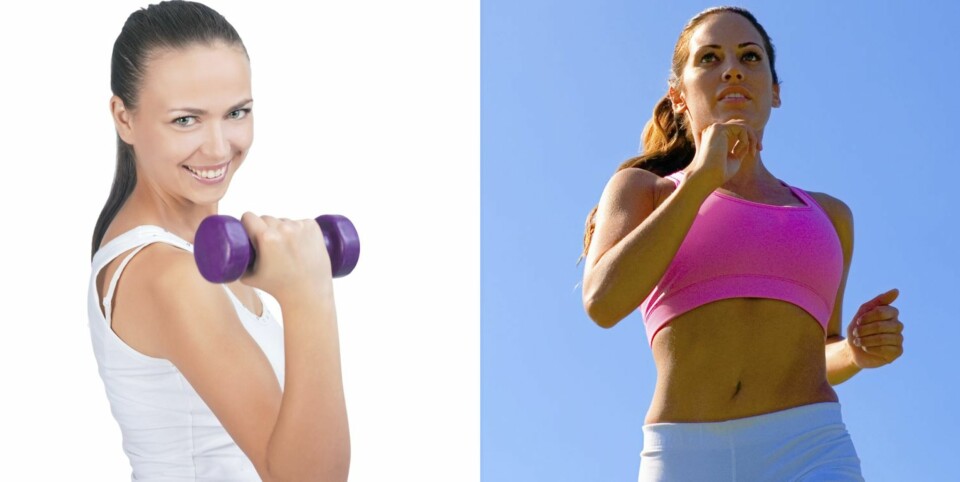 Sjekk treningen som er best mot magefett