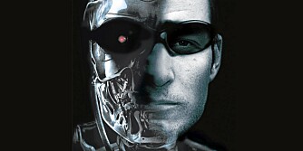 FILMHELT: Arnold Schwarzenegger spilte cyborgen Terminator, halvt menneske og halvt maskin. Slik kunne han sett ut dersom Aksel Lund Svindal hadde tatt over rollen¿