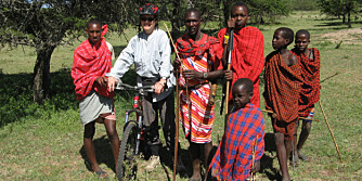 OPPLEVELSE: En sykkeltur i Tanzania kan gi deg opplevelser helt utenom det vanlige.