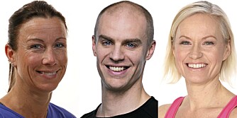 TRENINGSEKSPERTENE: Trine Dowerdock (f.v.), Halvor Lauvstad og Siv Kroken Gitsø. TRENINGSEKSPERTENE: Trine Dowerdock (f.v.), Halvor Lauvstad og Siv Kroken Gitsø.