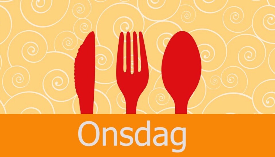 ONSDAGSMENY: grovbrød med egg og tomat, thaiburger og lapskaus.