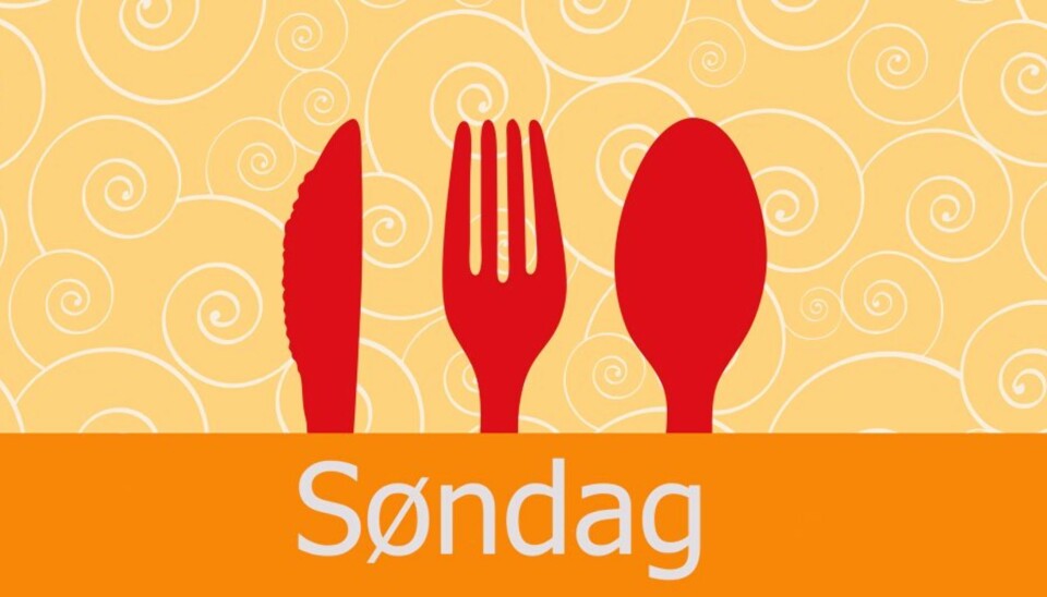 SØNDAGSMENY: Frokostmelett, sandwich med spekeskink, skalldyrwok.