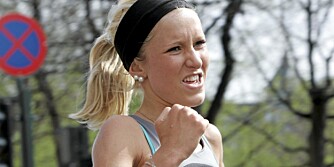 BEST: Vinneren av kvinneklassen i Sentrumsløpet i 2007, Karoline Bjerkeli Grøvdal, i aksjon underveis.