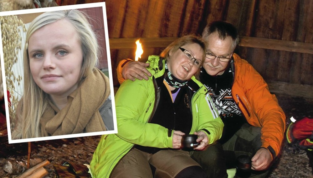 OVERLEVDE: Elin og Guttorm Skovly overlevde masakeren på Utøya. Marta (innfelt) var en av ungdommene som fikk hjelp av ekteparet 22. juli.