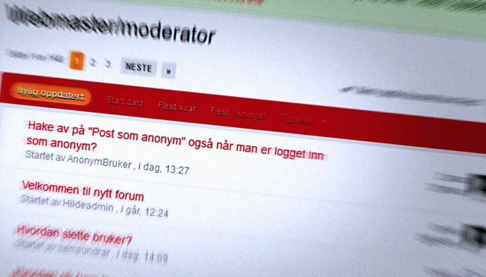 FORUM: Doktor Online har nytt forum. Vi har samlet noen av de vanligste spørsmålene vi får etter omleggingen. Flere spørsmål kommer fortløpende.