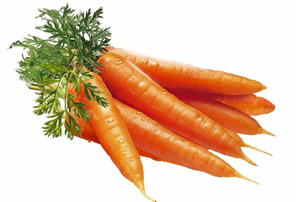 SUNNE OG GODE: Men gjør de deg brunere? Foto: Opplysningskontoret for frukt og grønt