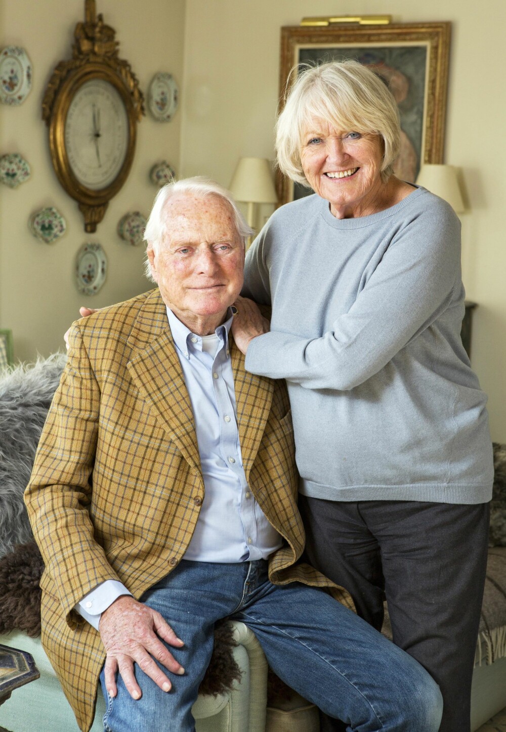 STERK: - Han er knallsterk - også psykisk, sier Johans kone, Alexandra Huitfeldt. FOTO: Jørn Grønlund STERK: - Han er knallsterk - også psykisk, sier Johans kone, Alexandra Huitfeldt. FOTO: Jørn Grønlund