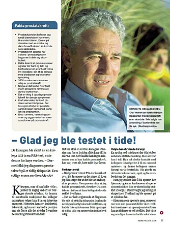 ARTIKKEL: Faksimile av saken fra Bedre Helse nr. 5, 2008. ARTIKKEL: Faksimile av saken fra Bedre Helse nr. 5, 2008.