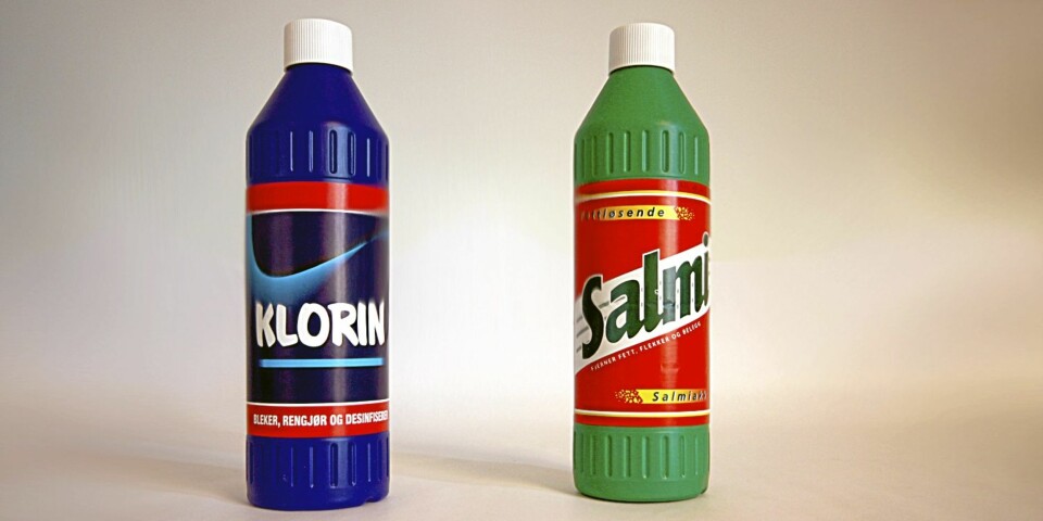 Derfor må du aldri blande klor og salmiakk