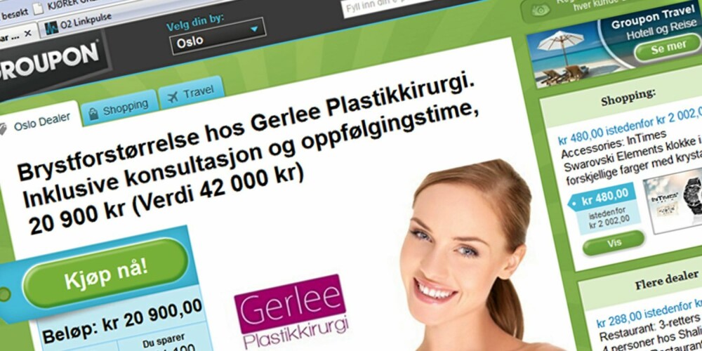 POPULÆRE PUPPER: Sist uke ble det solgt 100 operasjoner i Sverige, til en markedsverdi av 7,5 millioner kroner. Nå er kampanjen også kommet til Norge.