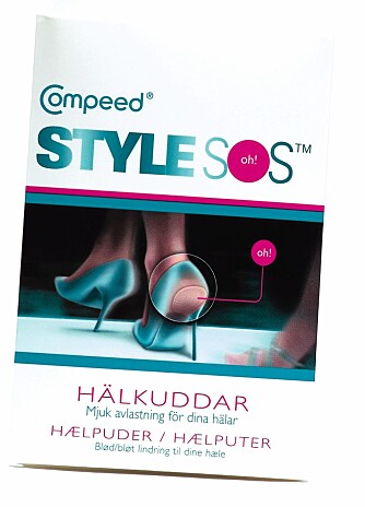 FØRSTEHJELP: Hælputer fra Compeed, pris 69, er smarte når penskoene skal på. FØRSTEHJELP: Hælputer fra Compeed, pris 69, er smarte når penskoene skal på.