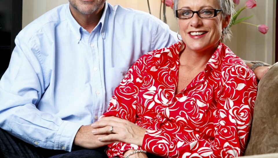 Margit er Olafs gode medspiller både hjemme og på jobb.