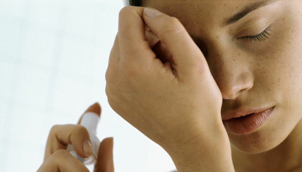 ALLERGI: Parfymeallergi er en overfølsomhetsreaksjon som kan gi seg utslag i kontakteksem og luftveisplager.