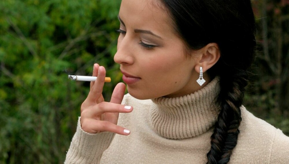 PASS DEG: I London kan røykere bli overrasket av den nye og kontroversielle anti-røykekampanjen.