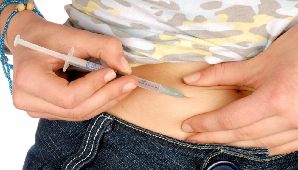 KAN HA VIRKNING: Intensiv behandling med insulin kan hjelpe diabetes-pasienter.