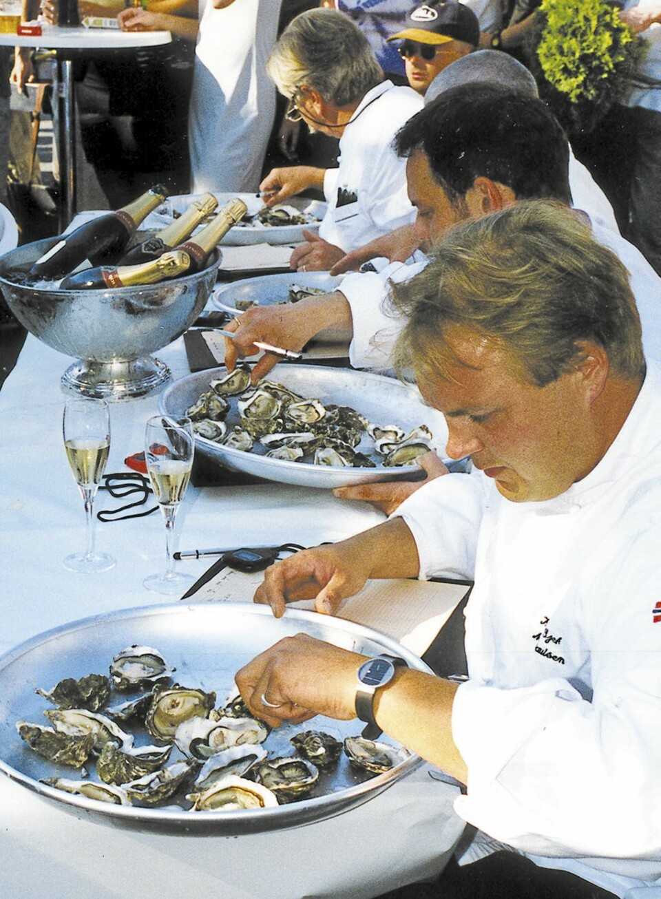 KOKKEKAMP: Under Gladmatfestivalen er det mange spennende matkonkurranser. (Foto: Region Stavanger BA)