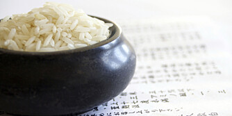 Kokt ris er tilbehør til mange av de kinesiske rettene.