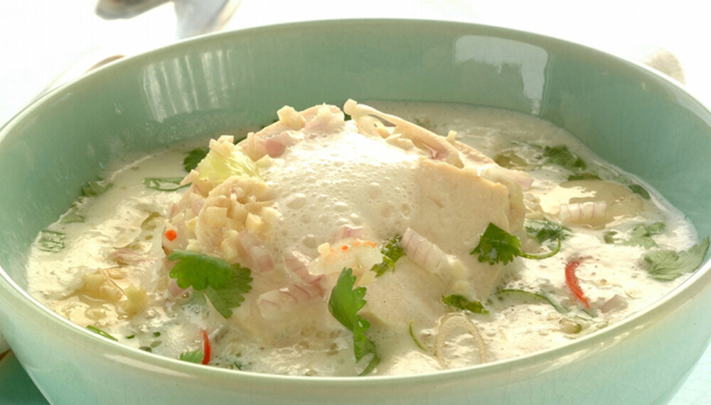 KOKOSSUPPE: Det er mange som har lagt sin elsk på den thailandske suppen tom kha gai. KOKOSSUPPE: Det er mange som har lagt sin elsk på den thailandske suppen tom kha gai.