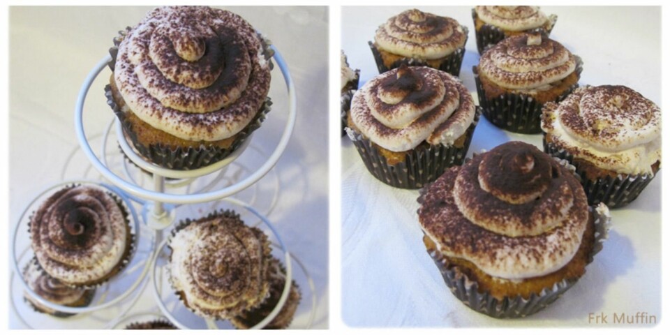 TIRAMISU MUFFINS: Den ultimate desserten for voksne.