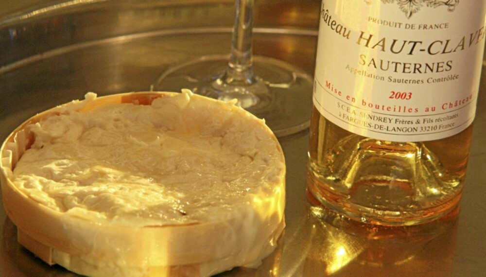 St. Felicien og Sauternes er to fantastiske produkter. St. Felicien og Sauternes er to fantastiske produkter.
