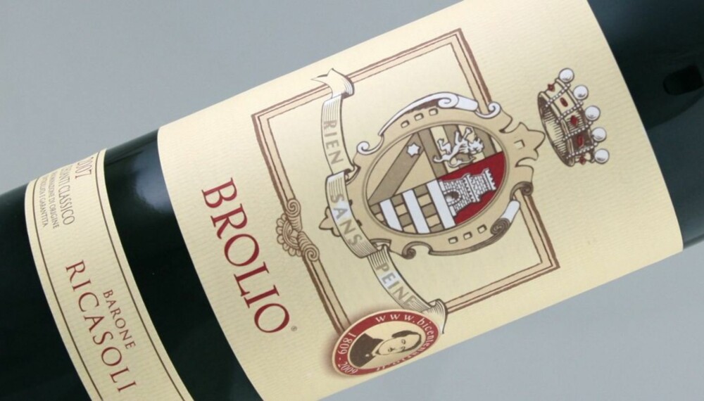 KLASSISK: Brolio Chianti Classico kommer fra Ricasoli-familiens vinmarker rundt borgen Brolio.