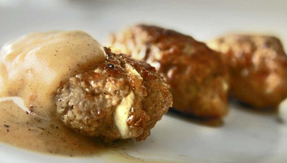 OPPSKRIFT PÅ FRIKADELLER: Her får oppskriften på danskenes deilige frikadeller.