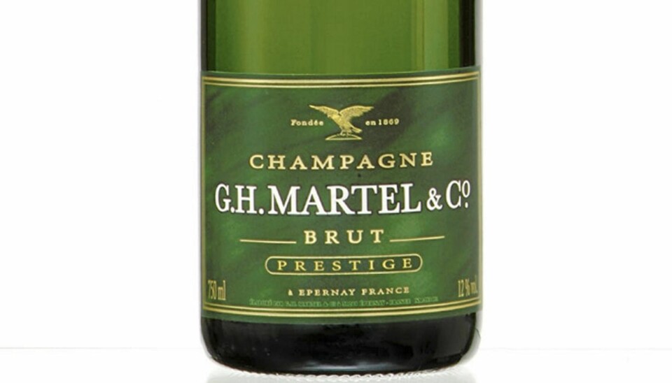 BILLIGSTE CHAMPAGNE: Den er verdt mer prisen...