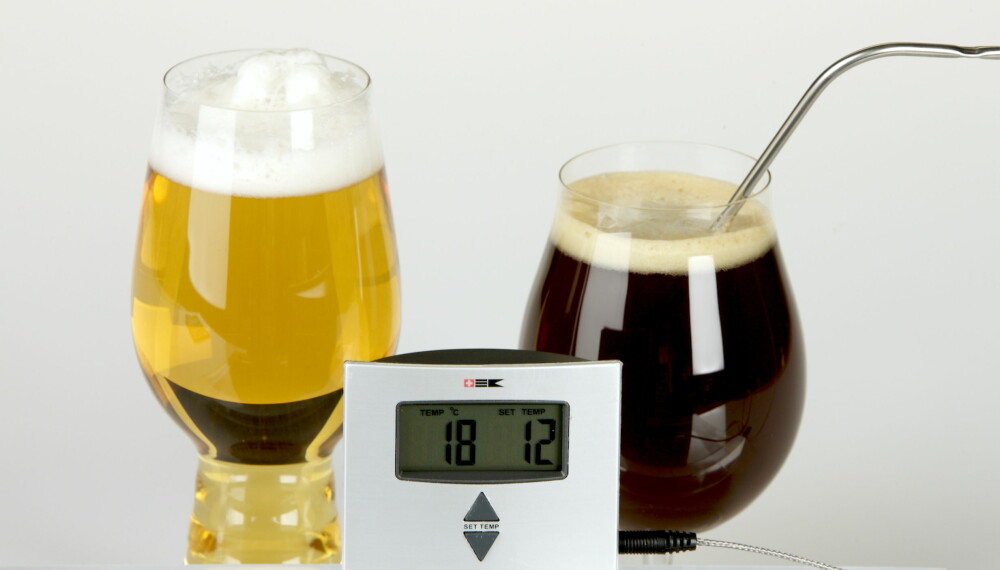 TA TEMPEN: Forskjellige typer øl skal ha ulik temperatur.