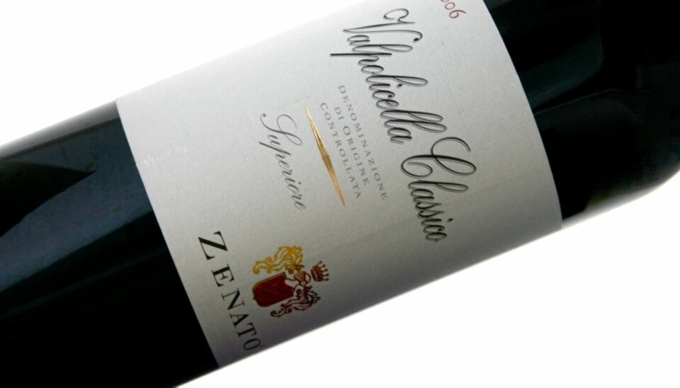 VINTIPSET: Zenato Valpolicella fra Italia koster KR 130,- og er et kjempekjøp! Foto: Arnie Stalheim.