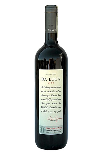 SAFTIG: Da Luca Alto Barbera d'asti 2007 er saftig og frisk på smak og vil derfor passe fint til ribbe.