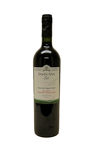 ØKOLOGISK: Santa Ana Eco Malbec-Cabernet Sauvignon 2008. ØKOLOGISK: Santa Ana Eco Malbec-Cabernet Sauvignon 2008.
