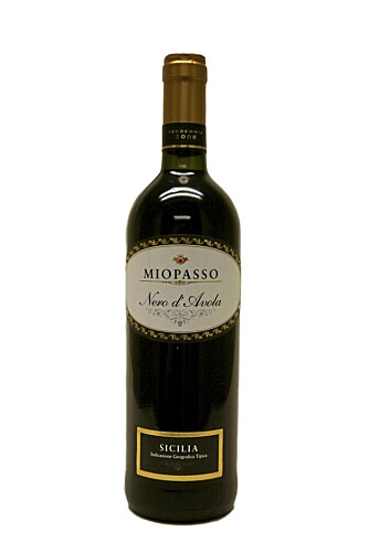 FRA SICILIA: Miopasso Nero d'Avola 2008.