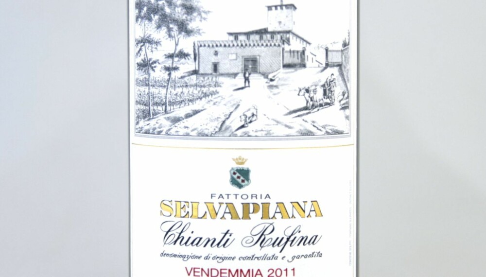 GODE RØDVINSKJØP: Selvapiana Chianti Rufina 2011 kom på delt åttendeplass.