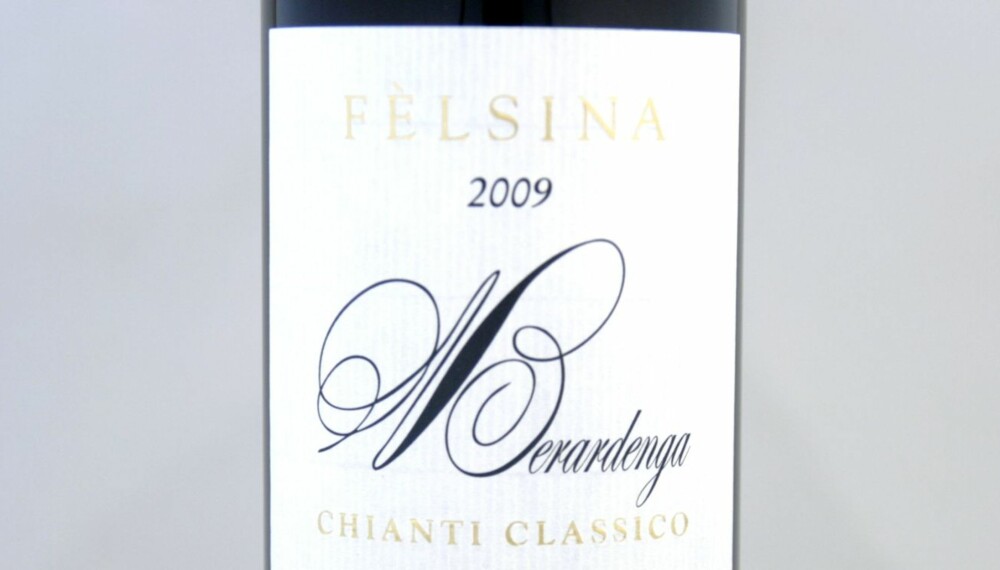 GODE RØDVINSKJØP: Fèlsina Chianti Classico 2009 kom på delt sjetteplass.