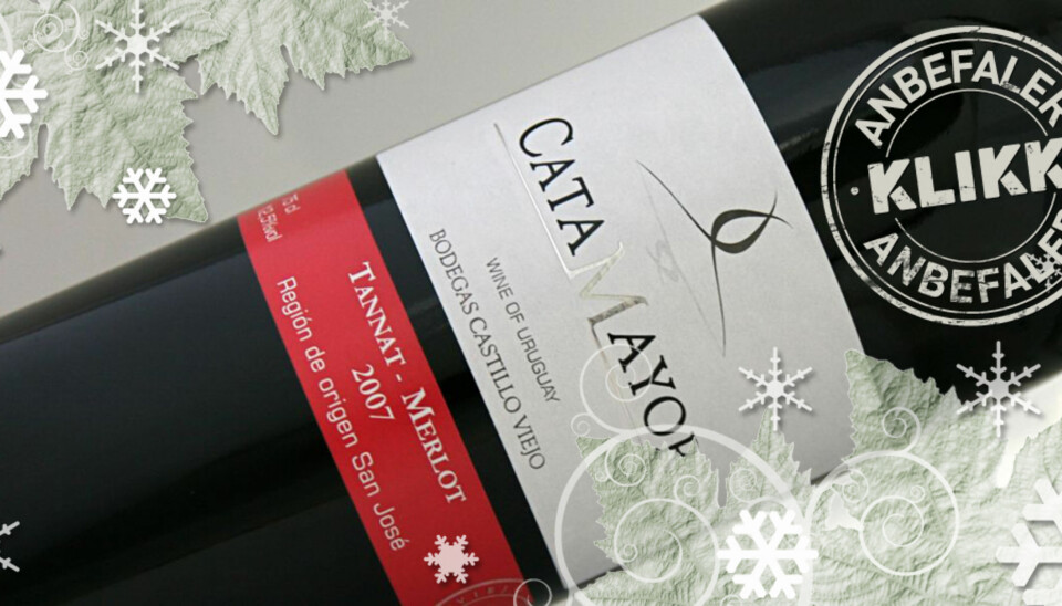 FRA URUGUAY: Cata Mayor Tannat Merlot passer til både okse, lam og vilt.