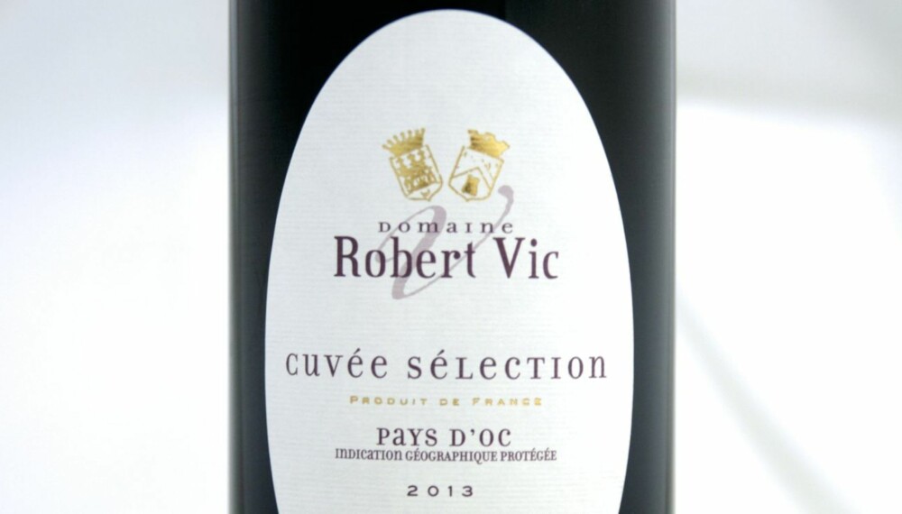 10 PÅ TOPP: Robert Vic Cuvée Sélection 2013 kom på delt førsteplass.