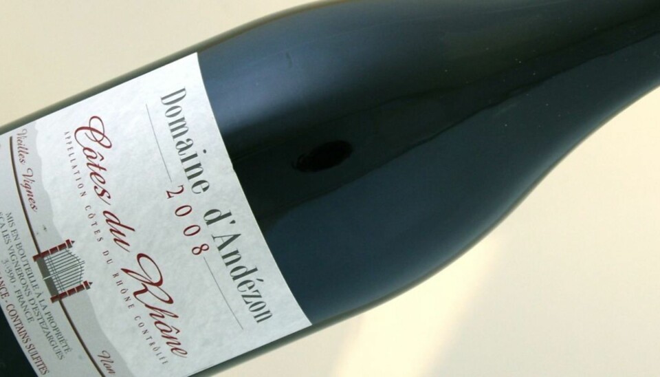 CÔTES DU RHÔNE: Domaine d¿Andézon kommer fra det sydlige Rhône og er laget på 100 prosent syrah.
